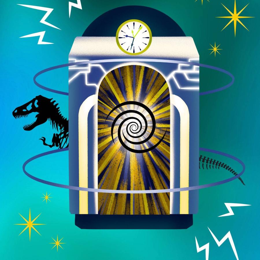 Summer reading adventure flyer