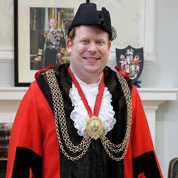 Councillor Paul Valentine, Mayor of Lambeth.